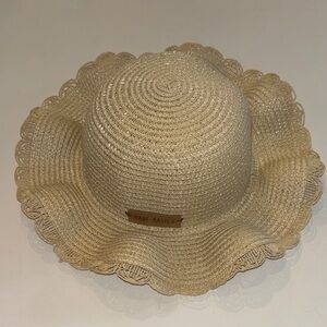 Cream Kids Sun Hat